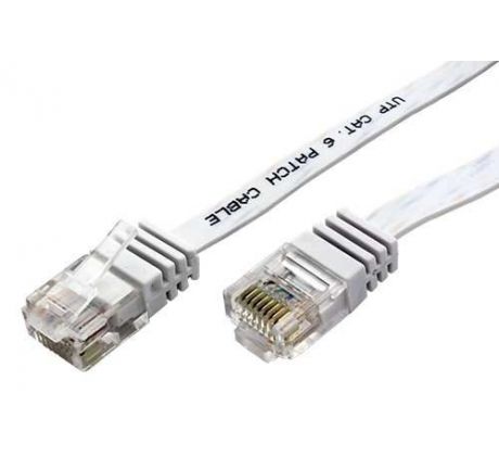 Patch kábel FTP Cat5e 1m plochý